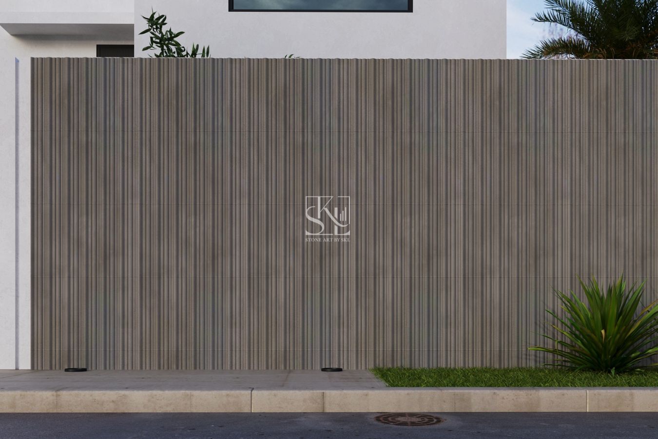Ribbed Fluting Design